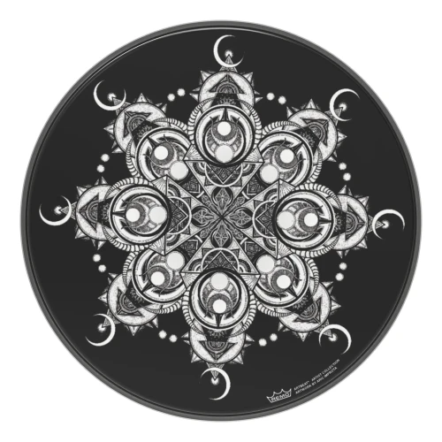 REMO ArtBEAT Emperor Ebony New Sun A.Improta 14"