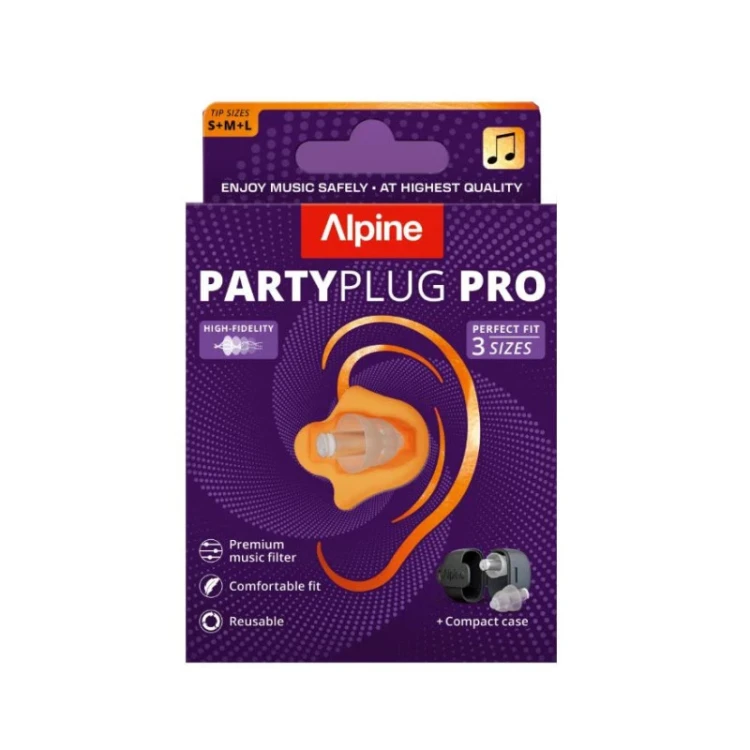 Alpine PartyPlug PRO Transparent Multisize 7.webp