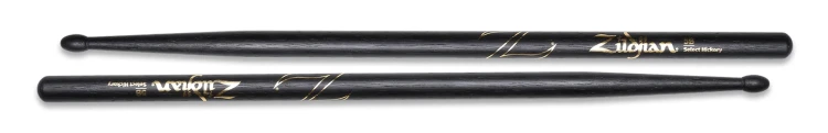 ZILDJIAN Drumsticks, Hickory Wood Tip series, 5B, black_11zon.webp